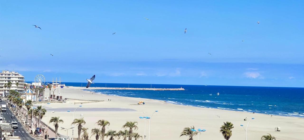 Belle Vue Mer Canet Plage Acces Piscine Couverte Et Chauffee Экстерьер фото